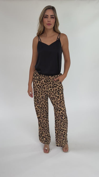 Pantalón animal print